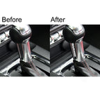 Car Gear Handle Side Diamond Decoration Sticker, Left and Right Drive, Gear Handle Side