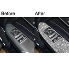 4pcs Car Window Lift Panel Diamond Decoration Sticker, Right Drive, Window Lift Panel, Right Drive