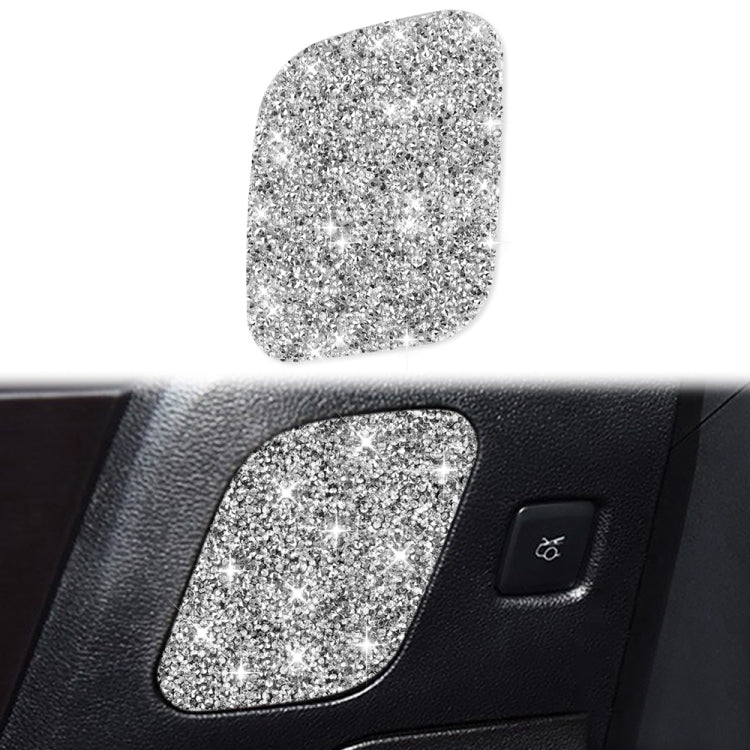 For Ford Mustang 2015-2020 Car Driver Seat Storage Box Diamond Decoration Sticker, Driver Seat Storage Box, Left Drive, Driver Seat Storage Box, Right Drive