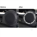 For Nissan 350Z 2003-2009 Car DVD Player Diamond Decorative Sticker,Left and Right Drive Universal, Car DVD Player