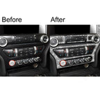 Car Central Control CD Frame Diamond Decoration Sticker, Left and Right Drive, Central Control CD Frame