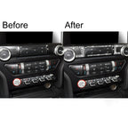 Car Central Control CD Diamond Decoration Sticker, Left and Right Drive, Central Control CD