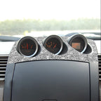 For Nissan 350Z 2003-2009 Car Radio Air Conditioner Console Diamond Decorative Sticker, Right Drive, Car Radio Air Conditioner Console, Right Drive