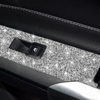 For Ford Mustang 2015-2020 Car Door Lift Panel B Diamond Decoration Sticker, Door Lift Panel B Left Drive, Door Lift Panel B Right Drive