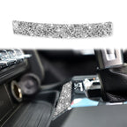Car Gear Shift Panel Diamond Decoration Sticker, Left and Right Drive, Gear Shift Panel