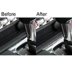 Car Gear Shift Panel Diamond Decoration Sticker, Left and Right Drive, Gear Shift Panel