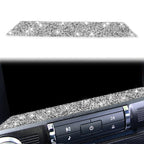 Car Multimedia Lower Frame Diamond Decoration Sticker, Left and Right Drive, Multimedia Lower Frame
