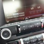 Car Multimedia Lower Frame Diamond Decoration Sticker, Left and Right Drive, Multimedia Lower Frame