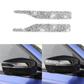 Car Rearview Mirror Anti-collision Strip Diamond Decoration Sticker, Left and Right Drive, For BMW