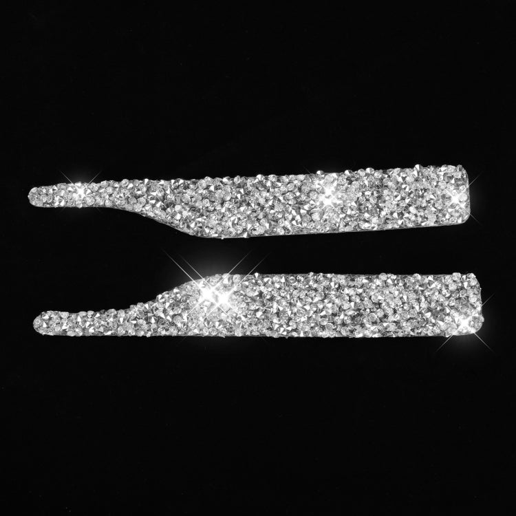 Car Rearview Mirror Anti-collision Strip Diamond Decoration Sticker, Left and Right Drive, For BMW