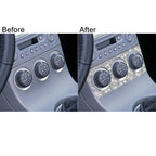 For Nissan 350Z 2003-2009 Car Air Conditioning Adjustment Diamond Decorative Sticker,Left and Right Drive Universal, Car Air Conditioning Adjustment