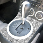 For Nissan 350Z 2003-2009 Car Gear Panel Diamond Decorative Sticker,Left and Right Drive Universal, Car Gear Panel