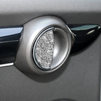 Car Door Inner Handle Diamond Decoration Sticker, Left and Right Drive, For BMW Mini Cooper R55