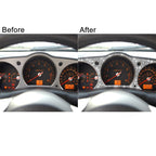 For Nissan 350Z 2003-2009 Car Speedometer Diamond Sticker,Left and Right Drive Universal, Car Speedometer