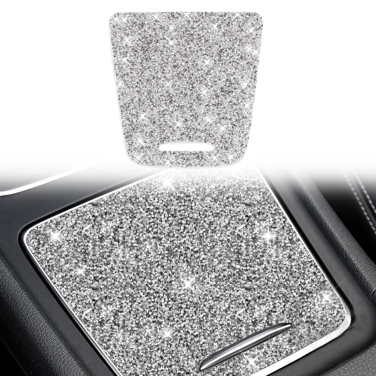Car Central Control Storage Box Cover Diamond Decoration Sticker, Left and Right Drive, Central Control Storage Box Cover
