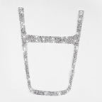 Car Central Control Storage Box Outer Frame Diamond Decoration Sticker, Left and Right Drive, Central Control Storage Box Outer Frame