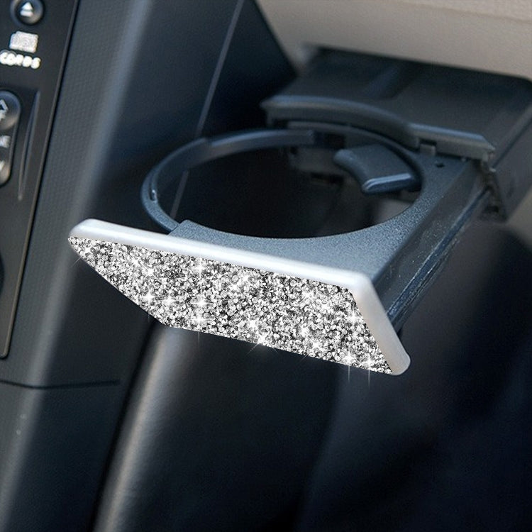 For Nissan 350Z 2003-2009 Car Passenger Storage Box Latch Diamond Decorative Sticker, Left Drive, Car Passenger Storage Box Latch, Left Drive