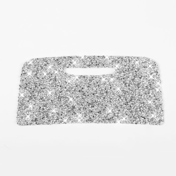 Car Central Control Storage Box Panel Diamond Decoration Sticker, Left and Right Drive, Central Control Storage Box Panel