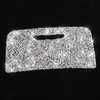 Car Central Control Storage Box Panel Diamond Decoration Sticker, Left and Right Drive, Central Control Storage Box Panel