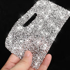 Car Central Control Storage Box Panel Diamond Decoration Sticker, Left and Right Drive, Central Control Storage Box Panel