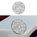 For Nissan 350Z 2003-2009 Car Fuel Tank Cap Diamond Sticker,Left and Right Drive Universal, Car Fuel Tank Cap