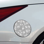 For Nissan 350Z 2003-2009 Car Fuel Tank Cap Diamond Sticker,Left and Right Drive Universal, Car Fuel Tank Cap