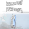 For Nissan 350Z 2003-2009 6pcs Car Door Outer Handle Diamond Decorative Sticker, Left Drive, Car Door Outer Handle, Left Drive