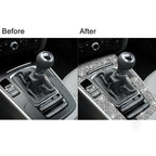 Car Gear Panel A Diamond Decoration Sticker, Left and Right Drive, Gear Panel A