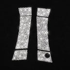 For Nissan 350Z 2003-2009 6pcs Car Door Outer Handle Diamond Decorative Sticker, Right Drive, Car Door Outer Handle, Right Drive