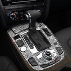 Car Gear Panel C Diamond Decoration Sticker, Left and Right Drive, Gear Panel C