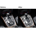 Car Gear Panel D Diamond Decoration Sticker, Left and Right Drive, Gear Panel D