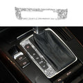 For Audi A4 / A5 / Q5 Car Gear Panel Diamond Decoration Sticker, Gear Panel Left Drive, Gear Panel Right Drive