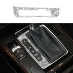 For Audi A4 / A5 / Q5 Car Gear Panel Diamond Decoration Sticker, Gear Panel Left Drive, Gear Panel Right Drive