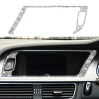 For Audi A4 / A5 / Q5 Car Navigation Outer Frame Diamond Decoration Sticker, Navigation Outer Frame Right Drive, Navigation Outer Frame Left Drive