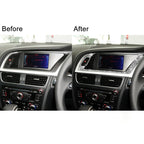 For Audi A4 / A5 / Q5 Car Navigation Outer Frame Diamond Decoration Sticker, Navigation Outer Frame Right Drive, Navigation Outer Frame Left Drive