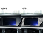 For Audi A4 / A5 / Q5 Car Navigation Inner Frame Diamond Decoration Sticker, Navigation Inner Frame Right Drive, Navigation Inner Frame Left Drive