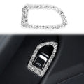 Car Trunk Switch Diamond Decoration Sticker, Left Drive, Trunk Switch