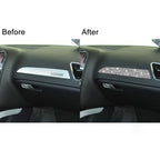 For Audi A4 / A5 / Q5 Car Dashboard Trim Diamond Decoration Sticker, Dashboard Trim Left Drive, Dashboard Trim Right Drive
