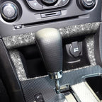 For Dodge Charger 2011-2014 Car Storage Box Frame Diamond Decorative Sticker, Left-hand Drive, Storage Box Frame