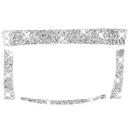 For Dodge Charger 2011-2014 Car Storage Box Frame Diamond Decorative Sticker, Left-hand Drive, Storage Box Frame