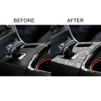 For Dodge Charger 2011-2014 Car Manual Shift Panel Diamond Decorative Sticker, Left-hand Drive, Manual Shift Panel