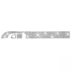 For Dodge Charger 2011-2014 3pcs/Set Car Front Passenger Seat Storage Box Handle Diamond Decorative Sticker, Left-hand Drive, 3pcs/Set Front Passenger Seat Storage Box Handle
