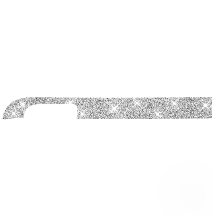 For Dodge Charger 2011-2014 Car Front Passenger Seat Storage Box Diamond Decorative Sticker, Left-hand Drive, Front Passenger Seat Storage Box