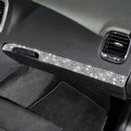 For Dodge Charger 2011-2014 Car Front Passenger Seat Storage Box Diamond Decorative Sticker, Left-hand Drive, Front Passenger Seat Storage Box
