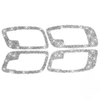 For Dodge Charger 2011-2014 Car Door Handle A Diamond Decorative Sticker, Left-hand Drive, Door Handle A