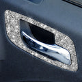 For Dodge Charger 2011-2014 Car Door Handle B Diamond Decorative Sticker, Left-hand Drive, Door Handle B