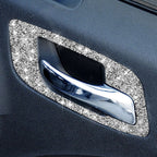 For Dodge Charger 2011-2014 Car Door Handle B Diamond Decorative Sticker, Left-hand Drive, Door Handle B