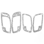 For Dodge Charger 2011-2014 Car Door Handle B Diamond Decorative Sticker, Left-hand Drive, Door Handle B