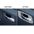 For Dodge Charger 2011-2014 Car Door Handle B Diamond Decorative Sticker, Left-hand Drive, Door Handle B