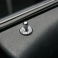 For Dodge Charger 2011-2014 Car Door Lock Ring Diamond Decorative Sticker, Left-hand Drive, Door Lock Ring